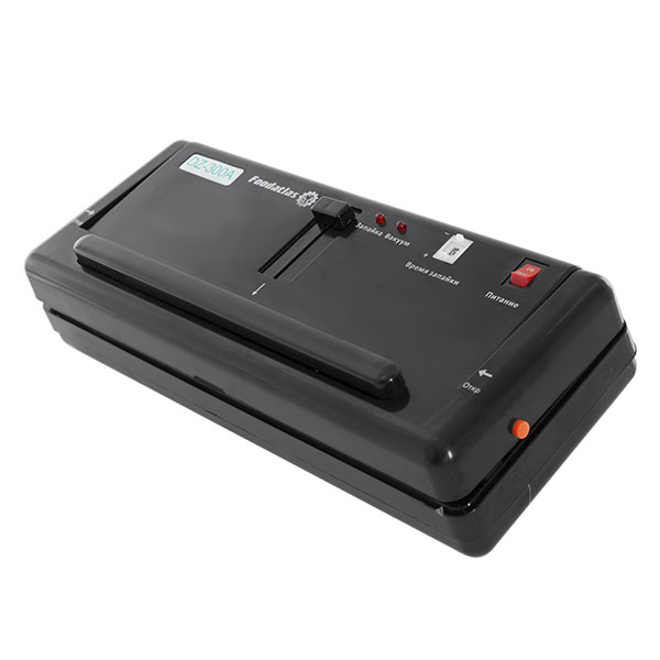 Вакуумный упаковщик DZ-300A Foodatlas Pro (черный)