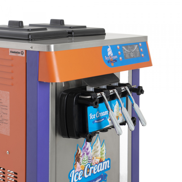 Фризер мягкого мороженого MQ-L18T Foodatlas Eco (оранжевый)