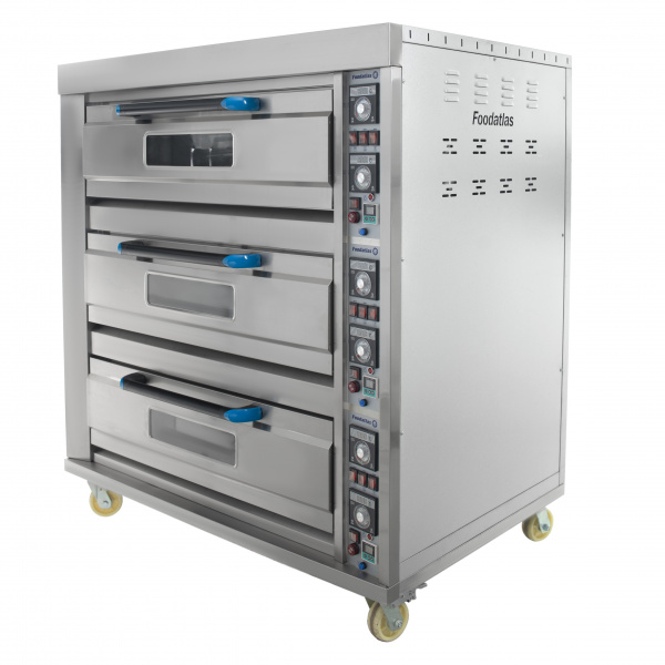 Печь хлебопекарная электрическая ярусная HEO-36S Foodatlas