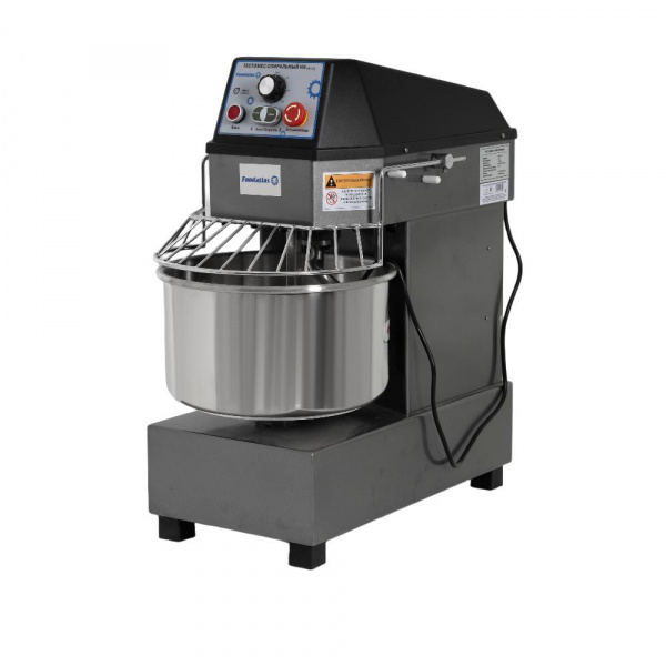 Тестомес спиральный HS-20A Foodatlas Eco 220В (графитовый)